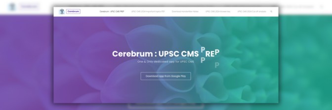 Cerebrum Web project preview