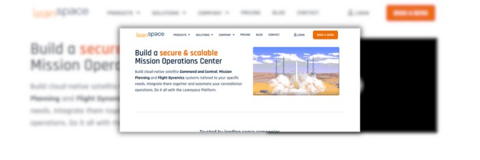 Leanspace project preview