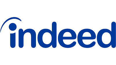 Indeed logo, client of Decipher Zone